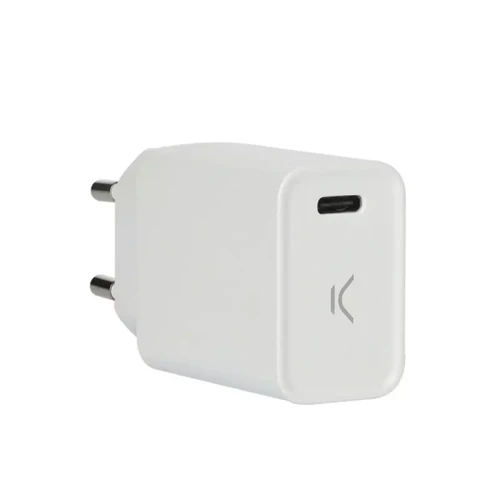 Ksix - Chargeur USB KSIX Blanc Ksix  - Chargeur secteur téléphone Ksix