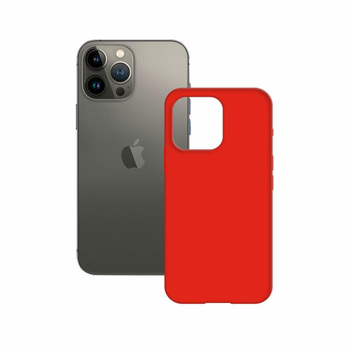 Ksix - Protection pour téléphone portable KSIX iPhone 14 Plus Rouge Ksix  - Ksix