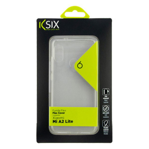 Ksix - Protection pour téléphone portable Xiaomi Mi A2 Lite KSIX Flex Transparent Ksix  - Ksix