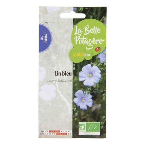 La Belle Potagère - Graines à semer - Lin bleu - 10 g La Belle Potagère  - Graine & potager Rare