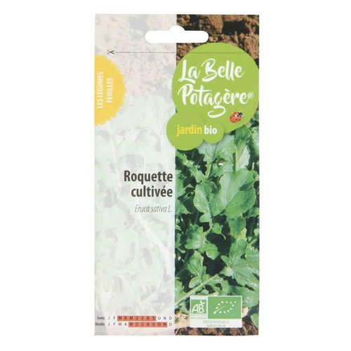 La Belle Potagère - Graines à semer - Roquette cultivée - 2,5 g La Belle Potagère  - Graine de fleur et potager