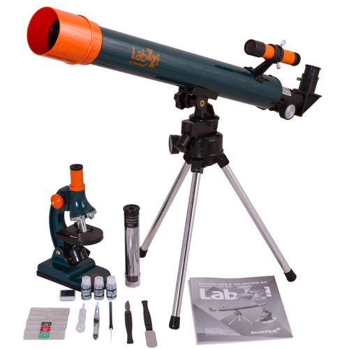 Labzz - Kit microscope et telescope Levenhuk LabZZ MT2 Labzz  - Kit d'expériences