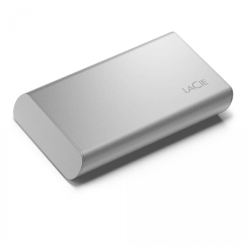 SSD Externe Lacie Portable SSD Disque Dur Externe 2To 2.5" USB-C 1050Mo/s Argent
