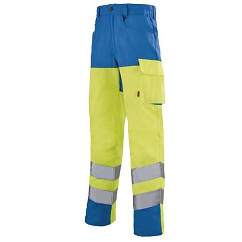 Lafont - Pantalon de travail fluorescent Lafont Vision 2 Iris Lafont  - Protections corps