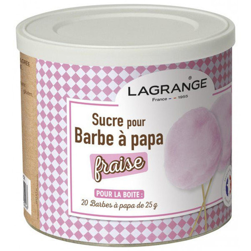 Lagrange - Sucre pour barbe à papa à la Fraise - 380007 - Lagrange