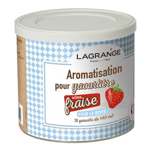 Lagrange - Pot de 425g arome fraise pour yaourtière - 380320 - LAGRANGE - Yaourtière