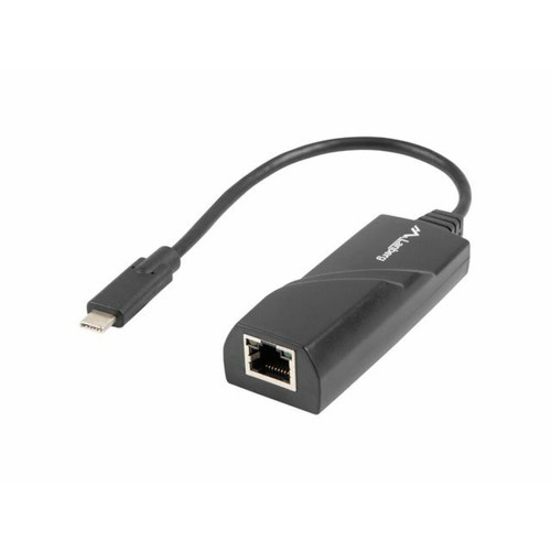 Lanberg - Lanberg Adapter Lan Card USB Typ-C 3.1 - RJ45 1GB, on Cable Lanberg  - Nos Promotions et Ventes Flash