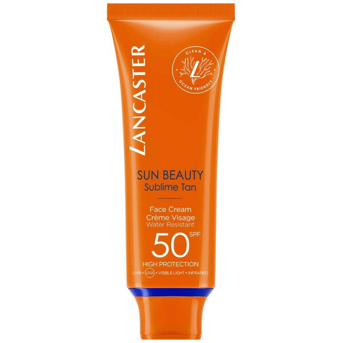 Lancaster Solaires - Crème Visage Confort Bronzage Lumineux Spf50 - Sun Beauty - Protection Solaire Clinique For Men