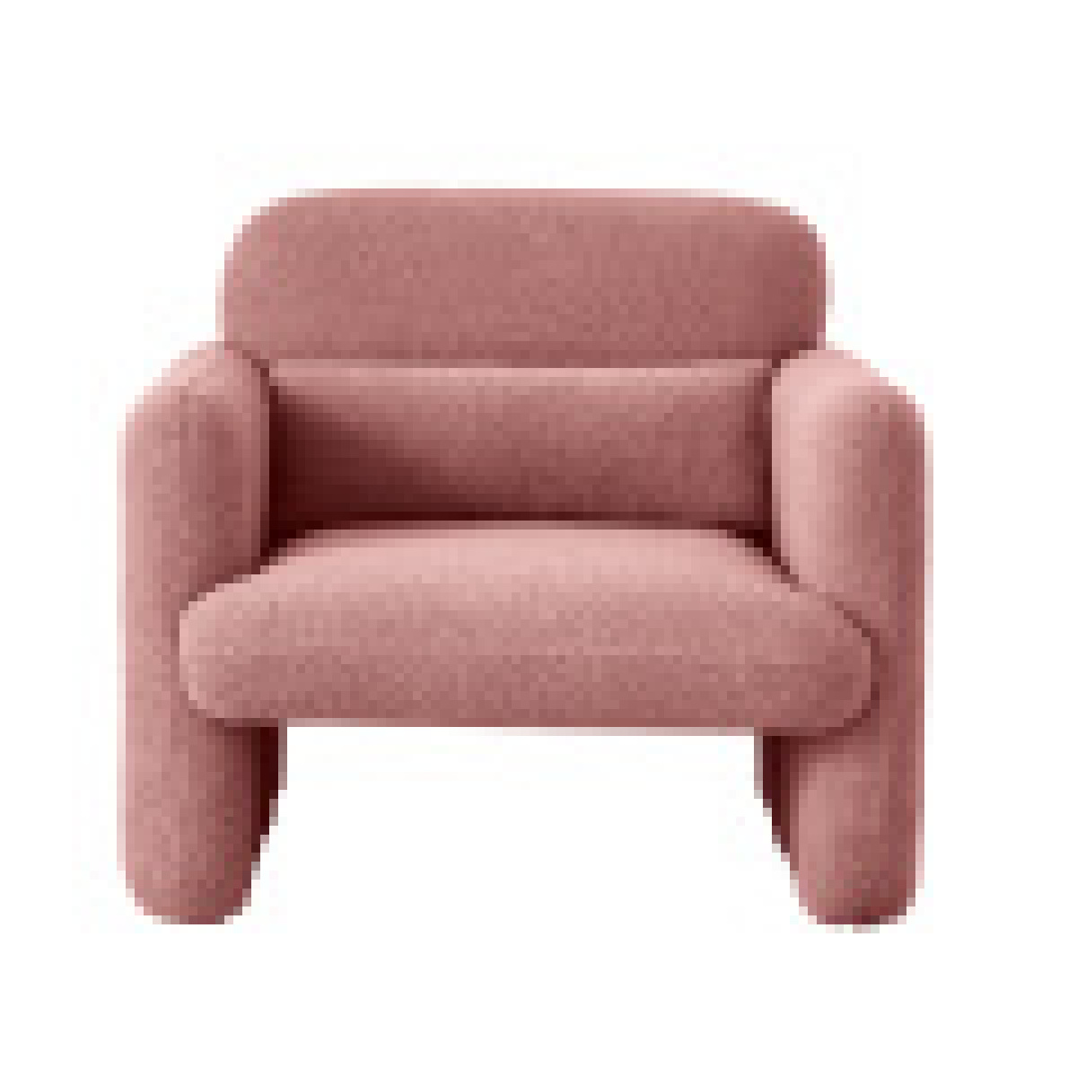 lbf sièges avec 2 sièges dans la table convertible, canapé en cachemire d'agneau (rose)  rose