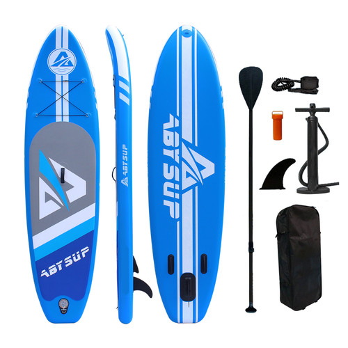 LBF - Stand Up Paddle Board 12,5 pieds, 81 cm de largeur, capacité de charge jusqu'à 200 kg, également comme kayak, complet avec accessoires de qualité SUP Board (bleu) LBF  - Nos Promotions et Ventes Flash