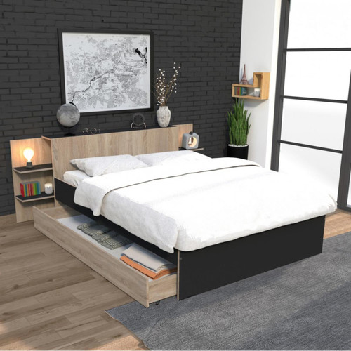 Noir, 0,9 m – Simple Tête de lit en velours écrasé 50,8 cm Chesterfield pour sommier de lit de divan