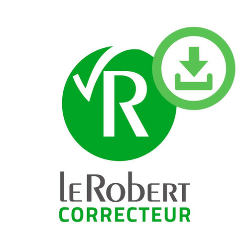 Le Robert - Le Robert Correcteur édition 2024 - Licence perpétuelle - 3 postes - A télécharger Le Robert  - Logiciel word