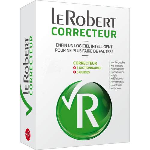 Le Robert - Le Robert Correcteur 2023 - Licence perpétuelle - 1 poste - A télécharger - Bureautique / Productivité