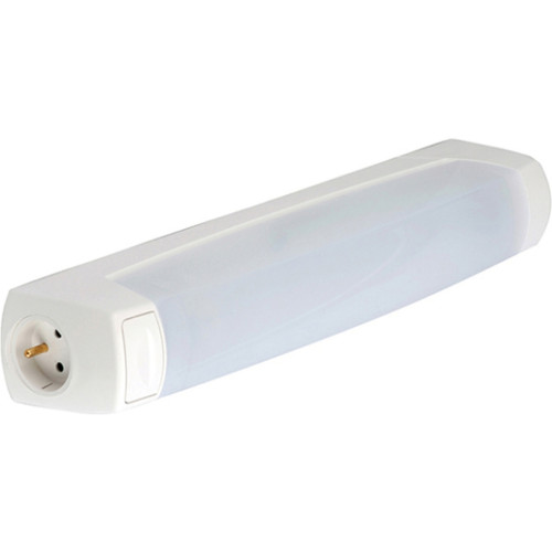 L'EBENOID - réglette - eo - avec interrupteur + pc 2p+t + diffuseur - sans lampe - l'ébénoid 55215 L'EBENOID  - Luminaires