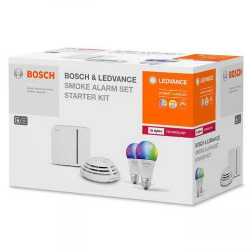 Bosch BOSCH X LEDVANCE ?Kit de démarrage pour détecteur de fumée  pour la maison