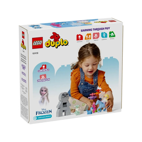 Briques Lego LEGO® DUPLO® Disney 10418 Elsa et Bruni dans la forêt enchantée