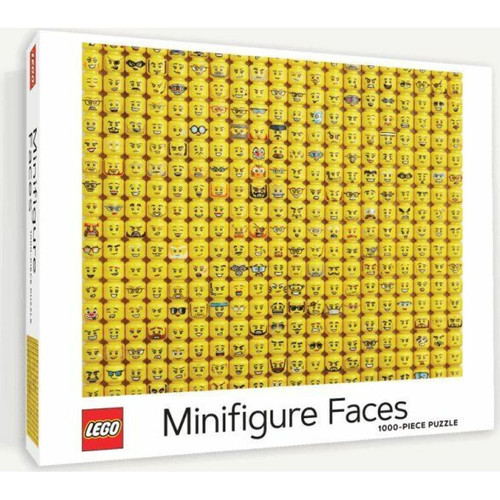 Lego - Lego Minifigure Faces Puzzle Lego  - Minifigures lego