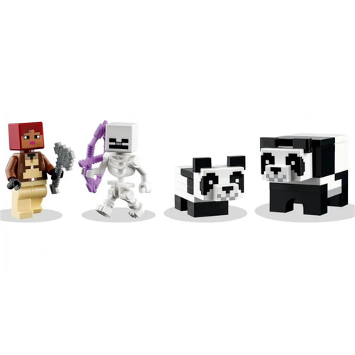 Briques Lego Minecraft Le refuge panda