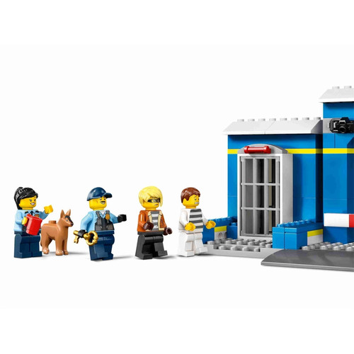 Briques Lego City La course-poursuite au poste de police