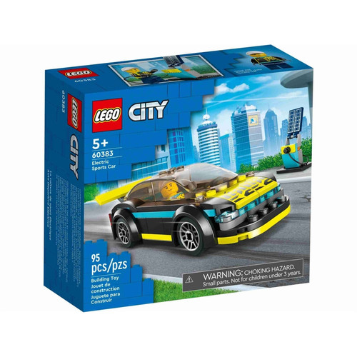 Lego - City La voiture de sport électrique Lego  - Lego voiture