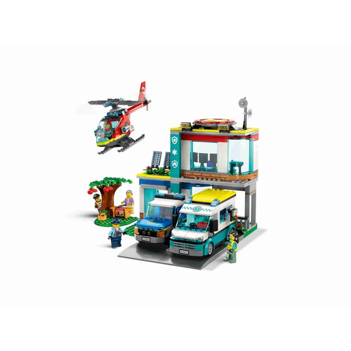 Lego City Le QG des véhicules d'urgence