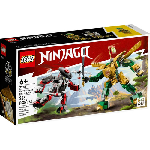 Briques Lego Lego Ninjago Le combat des robots de Lloyd – Évolution