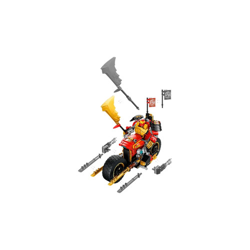 Briques Lego Ninjago La moto du robot de Kai – Évolution
