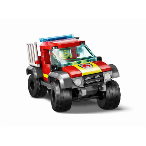 Briques Lego City Sauvetage en tout-terrain des pompiers
