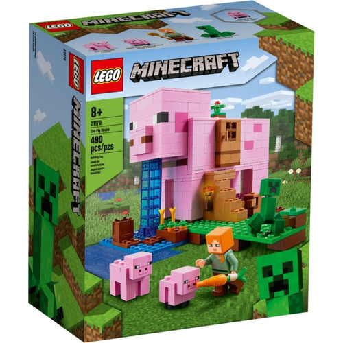 Lego - Minecraft La Maison Cochon Lego - LEGO Minecraft Briques Lego