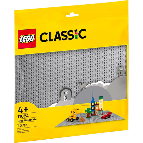 Lego - Classic La plaque de construction gris Lego  - LEGO Classic Briques Lego