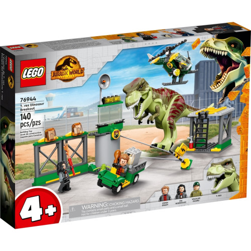 Lego - Jurassic World L'évasion du T. rex Lego  - LEGO Jurassic World Briques Lego