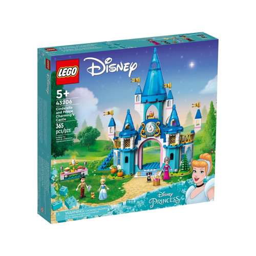 Briques Lego Lego Disney Le château de Cendrillon et du Prince charmant