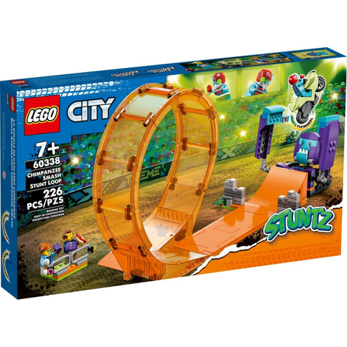 Lego - City Le looping du chimpanzé cogneur Lego - Jeux 3 ans Jeux & Jouets