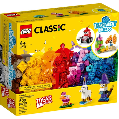 Briques Lego Lego Classic Briques transparentes créatives