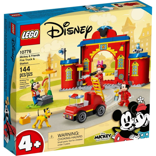 Lego - Disney La caserne et le camion de pompiers de Mickey et ses amis Lego  - LEGO Disney Briques Lego