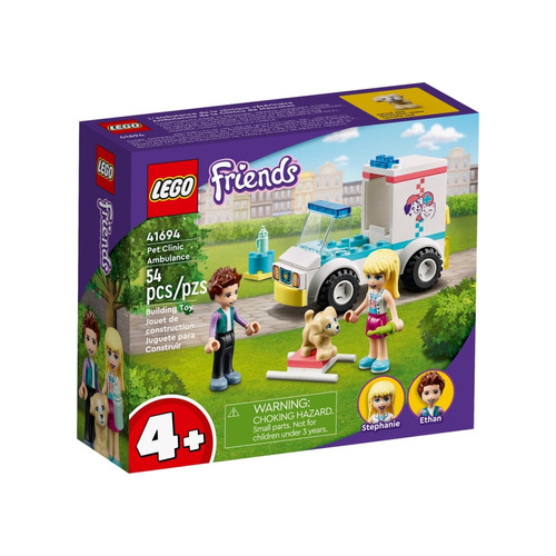 Lego - Friends L'ambulance de la clinique vétérinaire Lego - Jeux pour fille - 4 ans Jeux & Jouets