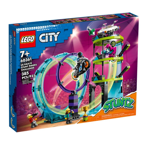 Briques Lego Lego City Le défi ultime des motards cascadeurs