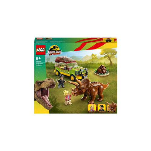 Lego - LEGO® Jurassic World™ 76959 La recherche du tricératops Lego  - LEGO Jurassic World Briques Lego