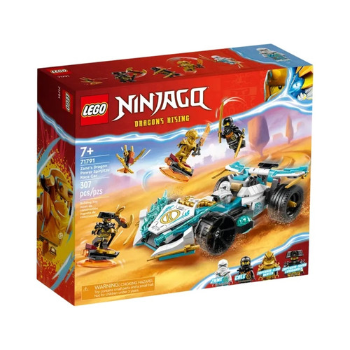 Lego - Ninjago La voiture de course Spinjitzu : le pouvoir du dragon de Zane Lego  - LEGO Ninjago Briques Lego