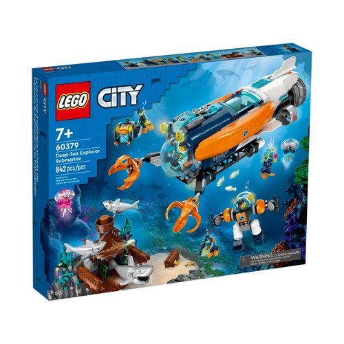 Lego - City Le sous-marin d'exploration en eaux profondes Lego  - LEGO City Briques Lego