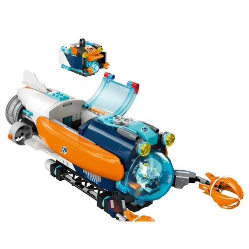 Lego City Le sous-marin d'exploration en eaux profondes