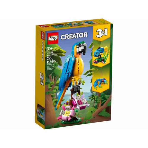 Lego - Creator 3 en 1 Le perroquet exotique Lego  - LEGO Creator Briques Lego