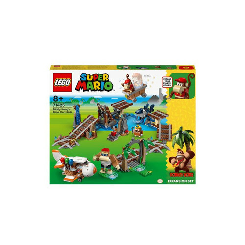 Lego - LEGO® Super Mario 71425 Ensemble d extension Course de chariot de mine de Diddy Kong Lego - Jeux & Jouets de 5 à 7 ans Jeux & Jouets