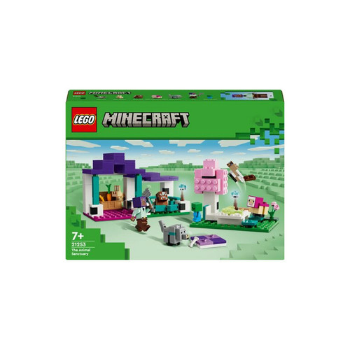 Lego - LEGO® Minecraft® 21253 Le sanctuaire animalier Lego  - Jeux de construction