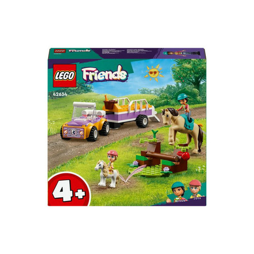 Lego - LEGO® Friends 42634 La remorque du cheval et du poney Lego  - Lego cheval