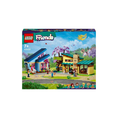 Briques Lego Lego LEGO® Friends 42620 Les maisons familiales d'Olly et de Paisley