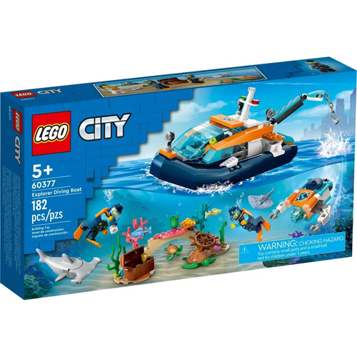 Lego - City Le bateau d'exploration sous-marine Lego  - Marchand Zoomici