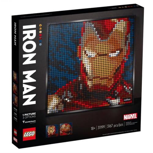 Lego - 31199 Iron Man de Marvel Studios LEGO® Art - Lego