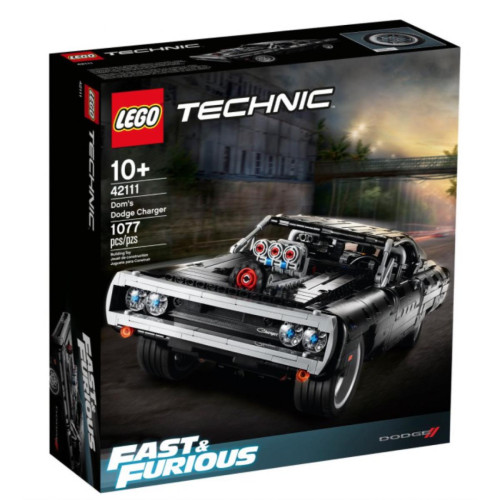 Lego - 42111 La Dodge Charger de Dom LEGO® Technic - Jeux de construction