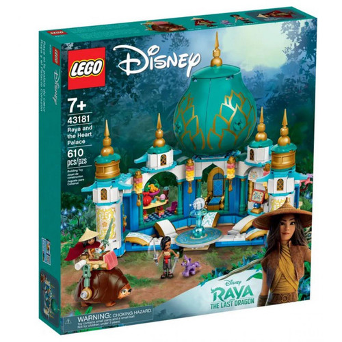 Lego - 43181 Raya et le Palais du Cur, LEGO® Disney Princess - Jeux de construction